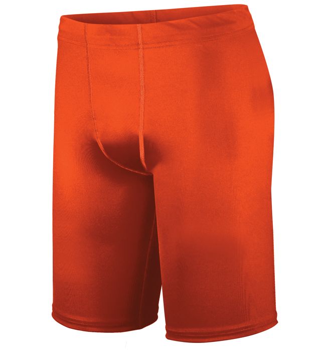 Holloway PR Max Compression Shorts Wicking & Color Secure 221038 Orange
