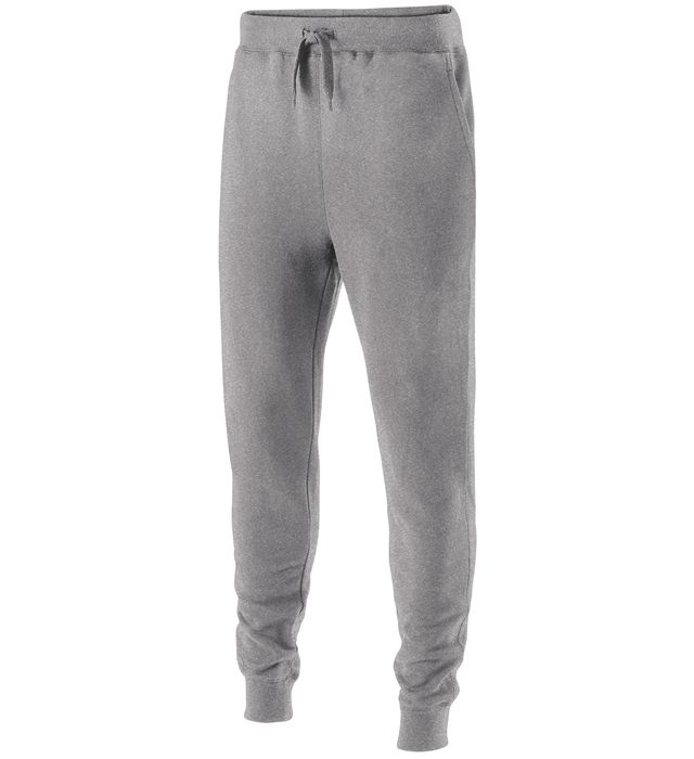 Holloway Quality Cotton Polyester Fleece Blend Jogger Pants Youth 229648 Charcoal Heather