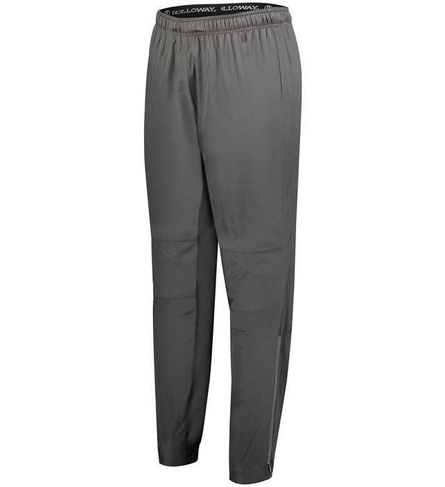 Holloway Sleek Ladies Polyester Tapered Leg Wind/Water Resistant Pants 229731 Carbon