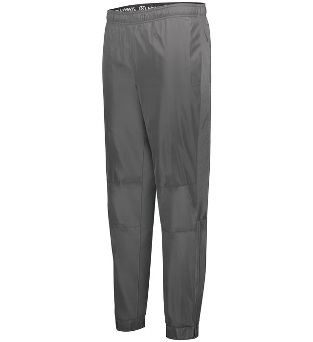Holloway Sleek Wind and Water Resistant Tapered leg Pants Youth Polyester Carbon