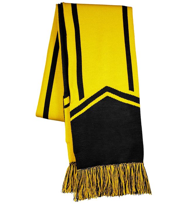 holloway-two-layer-acrylic-homecoming-tassel -scarf-black-light gold