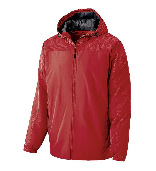 holloway-water-resistant-bionic-hooded-jacket-scarlet-carbon