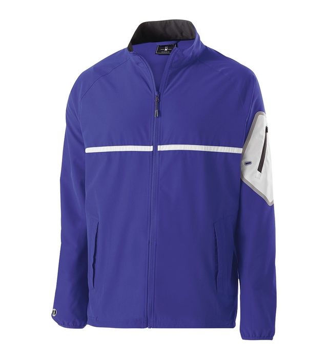 holloway-water-resistant-full-front-zipper-weld-jacket-purple-white