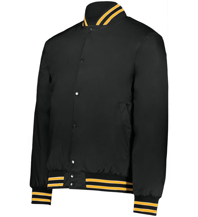 holloway-water-resistant-heritage-jacket-black-light gold-white