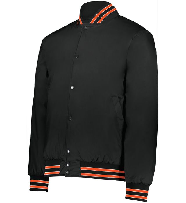 holloway-water-resistant-heritage-jacket-black-orange-white