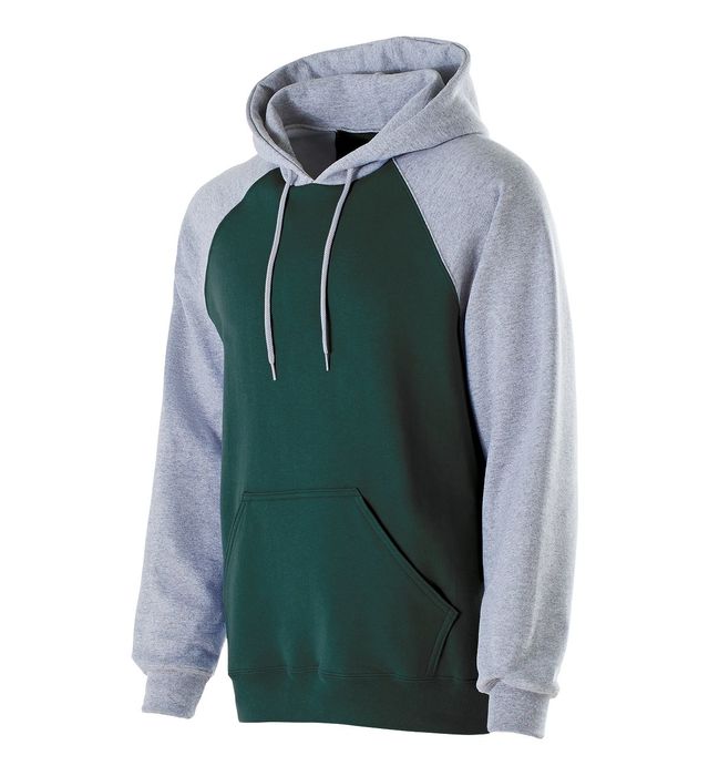 holloway-woven-label-banner-hoodie-dark green-athletic heather