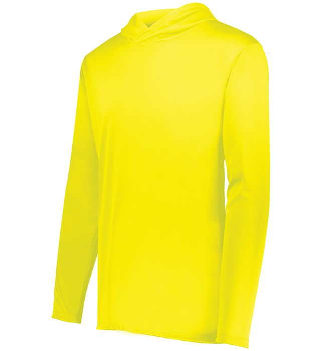 Holloway Youth Momentum Hoodie With Odor  Resistant And Wicks Moisture 222831 Yellow