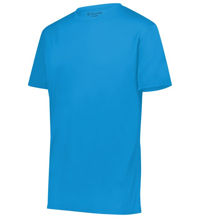 Holloway Youth Momentum Tee Odor Resistant With Set-In Sleeves 222819 Power Blue