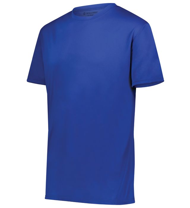 Holloway Youth Momentum Tee Odor Resistant With Set-In Sleeves 222819 Royal