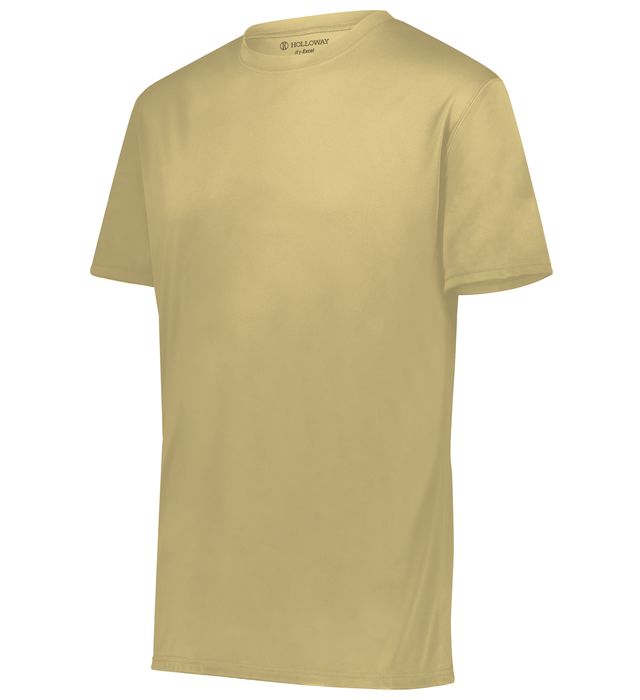 Holloway Youth Momentum Tee Odor Resistant With Set-In Sleeves 222819 Vegas Gold
