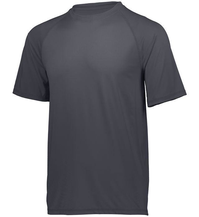 Holloway Youth Swift Wicking Tee Wicks Moisture 222651 Carbon