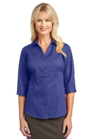 IMPROVED Port Authority Ladies 3/4-Sleeve Blouse Style L6290 5