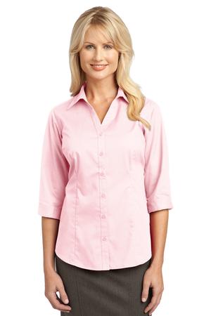 IMPROVED Port Authority Ladies 3/4-Sleeve Blouse Style L6290 6