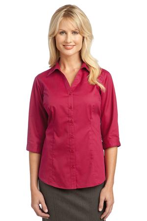 IMPROVED Port Authority Ladies 3/4-Sleeve Blouse Style L6290 8