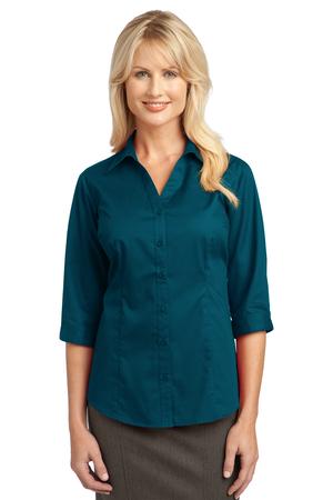 IMPROVED Port Authority Ladies 3/4-Sleeve Blouse Style L6290 10