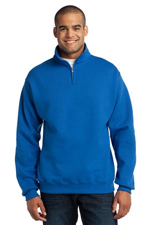 JERZEES 1/4-Zip Cadet Collar Sweatshirt Style 995M Royal
