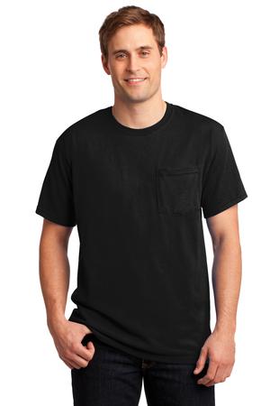 JERZEES –  Heavyweight Blend 50/50 Cotton/Poly Pocket T-Shirt Style 29MP 2