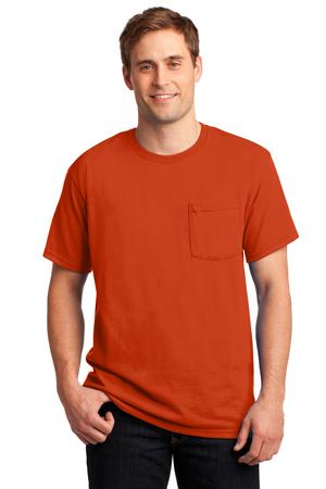 JERZEES –  Heavyweight Blend 50/50 Cotton/Poly Pocket T-Shirt Style 29MP 3