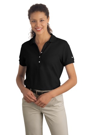 Nike Golf – Ladies Pique Knit Polo Style 297995 Black