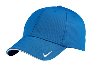 Nike Golf – Dri-FIT Mesh Swoosh Flex Sandwich Cap Style 333115 Pacific Blue