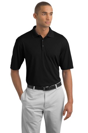 Nike Golf 349899 Dri-FIT Texture Polo Black