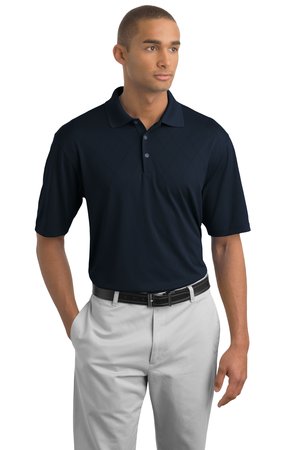 Nike Golf 349899 Dri-FIT Texture Polo New Blue New Navy