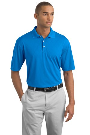 Nike Golf 349899 Dri-FIT Texture Polo New Blue