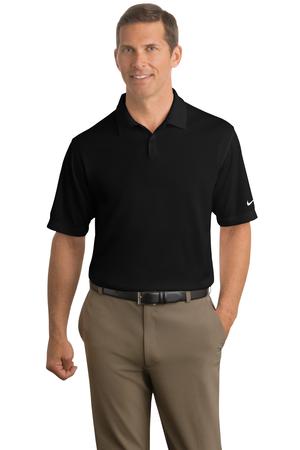 Nike Golf – Dri-FIT Pebble Texture Polo Style 373749 Black