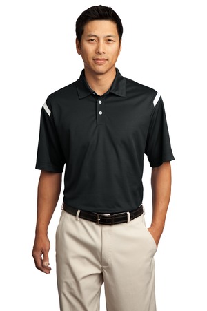 Nike Golf - Dri-FIT Shoulder Stripe Polo Style 402394 Black
