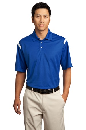 Nike Golf – Dri-FIT Shoulder Stripe Polo Style 402394 Varsity Royal