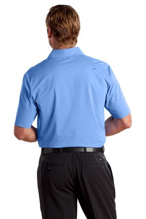 Nike Golf – Elite Series Dri-FIT Ottoman Bonded Polo Style 429439 Vibrant Blue Back