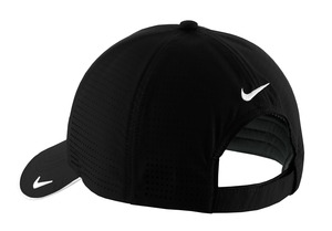 Nike Golf – Dri-FIT Swoosh Perforated Cap Style 429467 Black Back