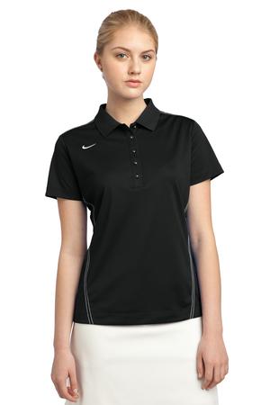 Nike Golf Ladies Dri-FIT Sport Swoosh Pique Polo Style 452885 Black