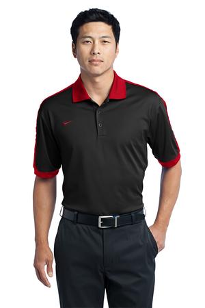 Nike Golf Dri-FIT N98 Polo Style 474237 Black Varsity Red