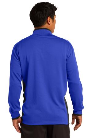 Nike Golf Dri-FIT 1/2-Zip Cover-Up Style 578673 Royal Back