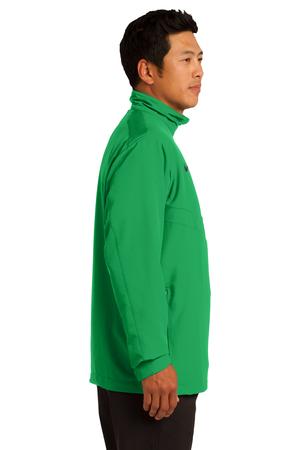 Nike Golf 1/2-Zip Wind Shirt Style 578675 Lucky Green Black Side