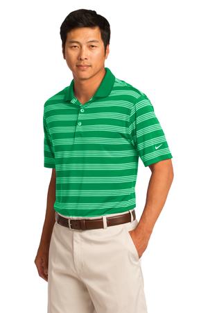 Nike Golf Dri-FIT Tech Stripe Polo Style 578677 Lucky Green Angle