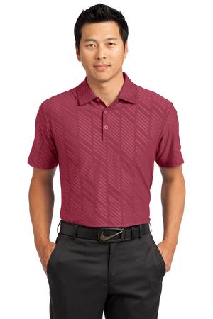 Nike Golf Dri-FIT Embossed Polo Style 632412 Team Red