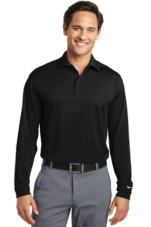 Nike Golf Long Sleeve Dri-FIT Stretch Tech Polo Style 466364 1