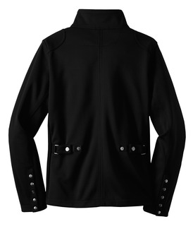 OGIO – Ladies Bombshell Jacket Style LOG500 Blacktop Flat back