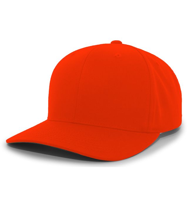 pacific-headgear-pro-model-cotton-poly-hook-and-loop-mid-profile-adjustable-cap-orange