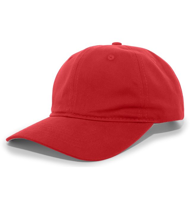 Pacific Headwear Brushed Cotton Twill Hook-And-Loop Adjustable Cap 220C Berry