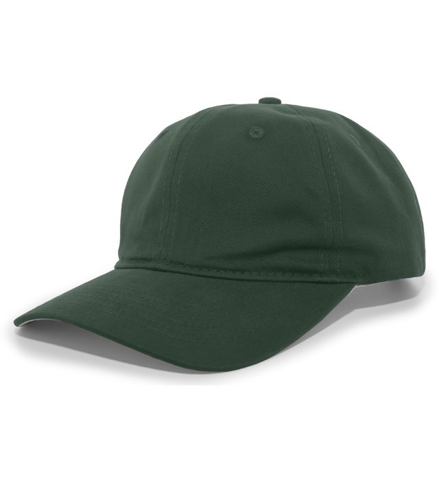 Pacific Headwear Brushed Cotton Twill Hook-And-Loop Adjustable Cap 220C Hunter