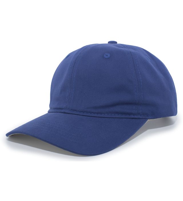 Pacific Headwear Brushed Cotton Twill Hook-And-Loop Adjustable Cap 220C Royal