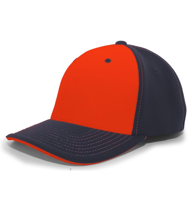 pacific-headwear-m2-performance-pacflex-contrast-cap-orange-navy-navy