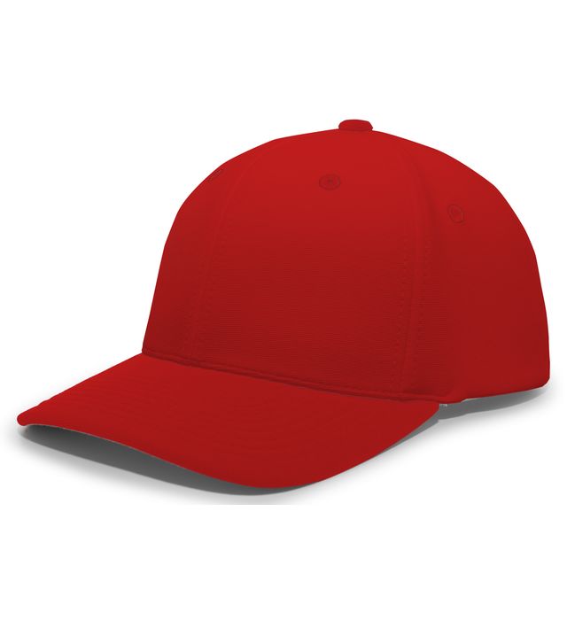 pacific-headwear-m2-performance-pacflex-curved-visor-cap-cardinal
