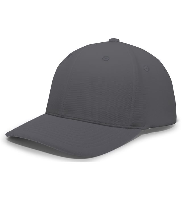 pacific-headwear-m2-performance-pacflex-curved-visor-cap-graphite