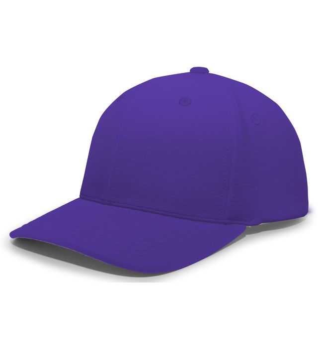 pacific-headwear-m2-performance-pacflex-curved-visor-cap-purple