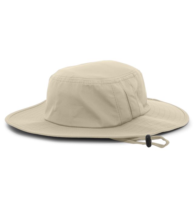 Pacific Headwear Manta Ray Boonie Hat Flexfit Cap 1946B Khaki