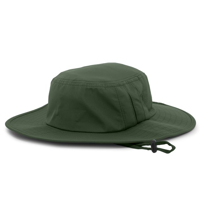Pacific Headwear Manta Ray Boonie Hat Flexfit Cap 1946B Dark Green